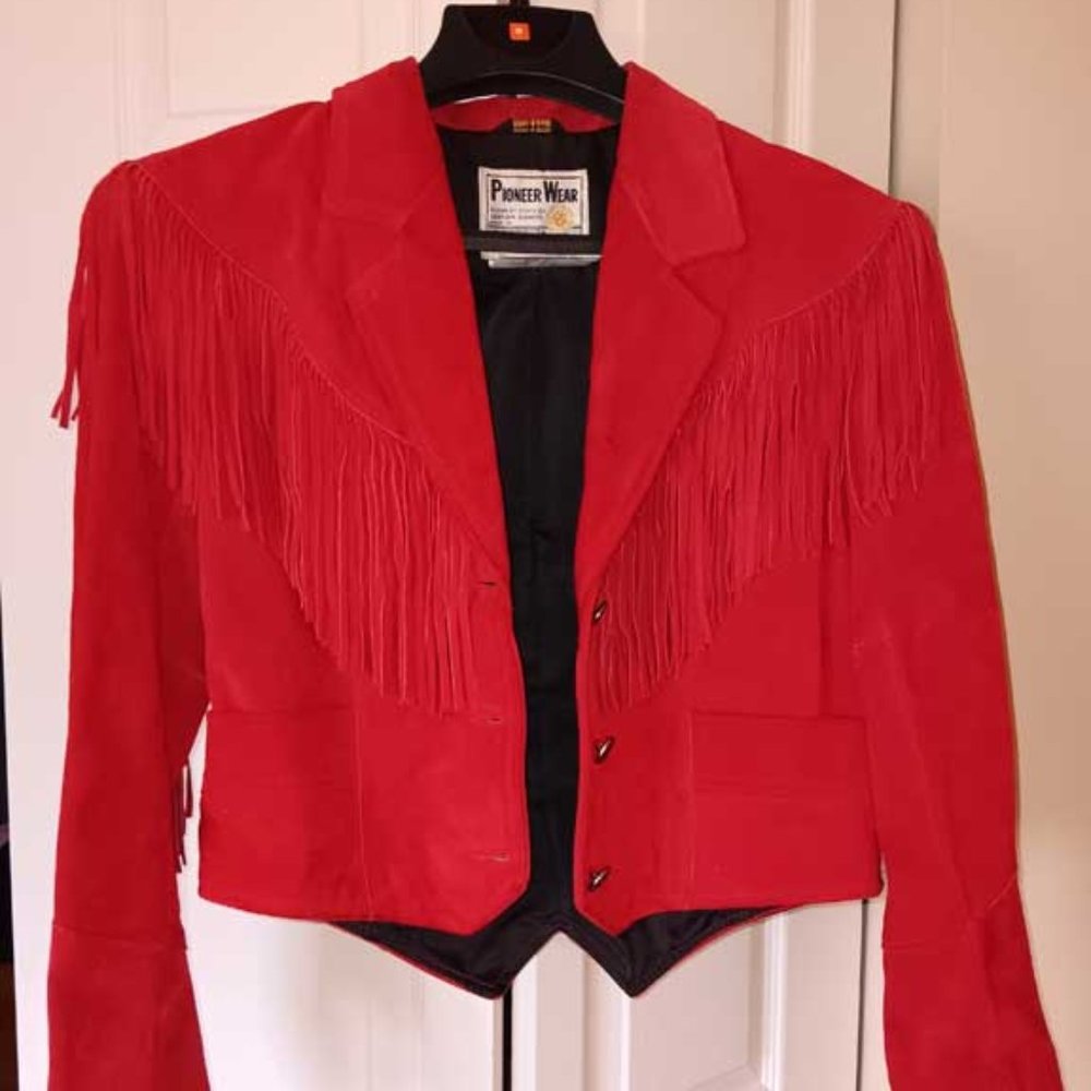 Pioneer Wear Fringe Leather Jacket